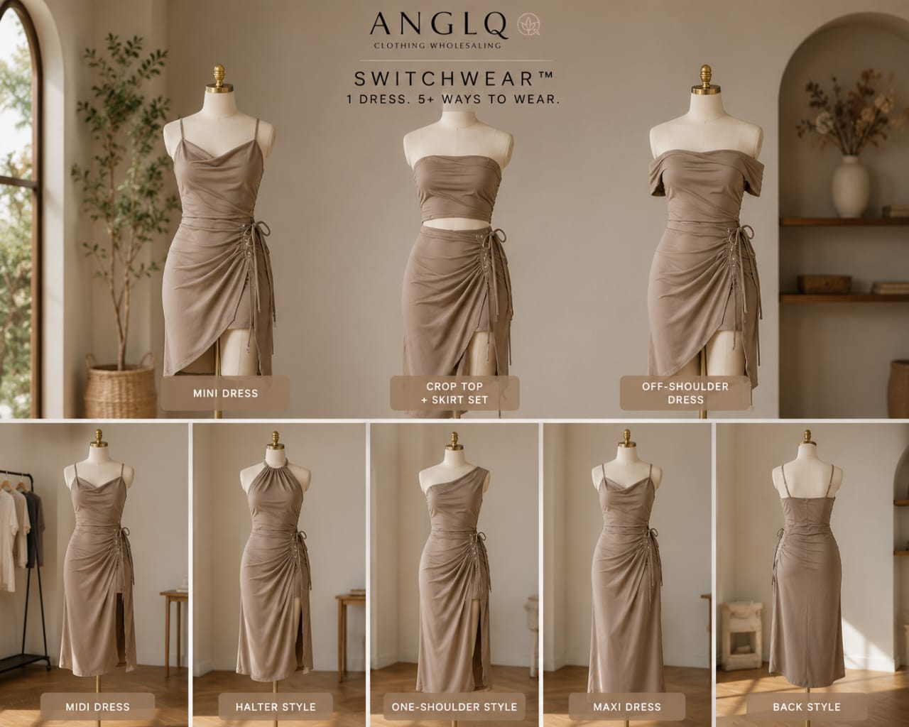 SwitchWear™ Convertible Dress