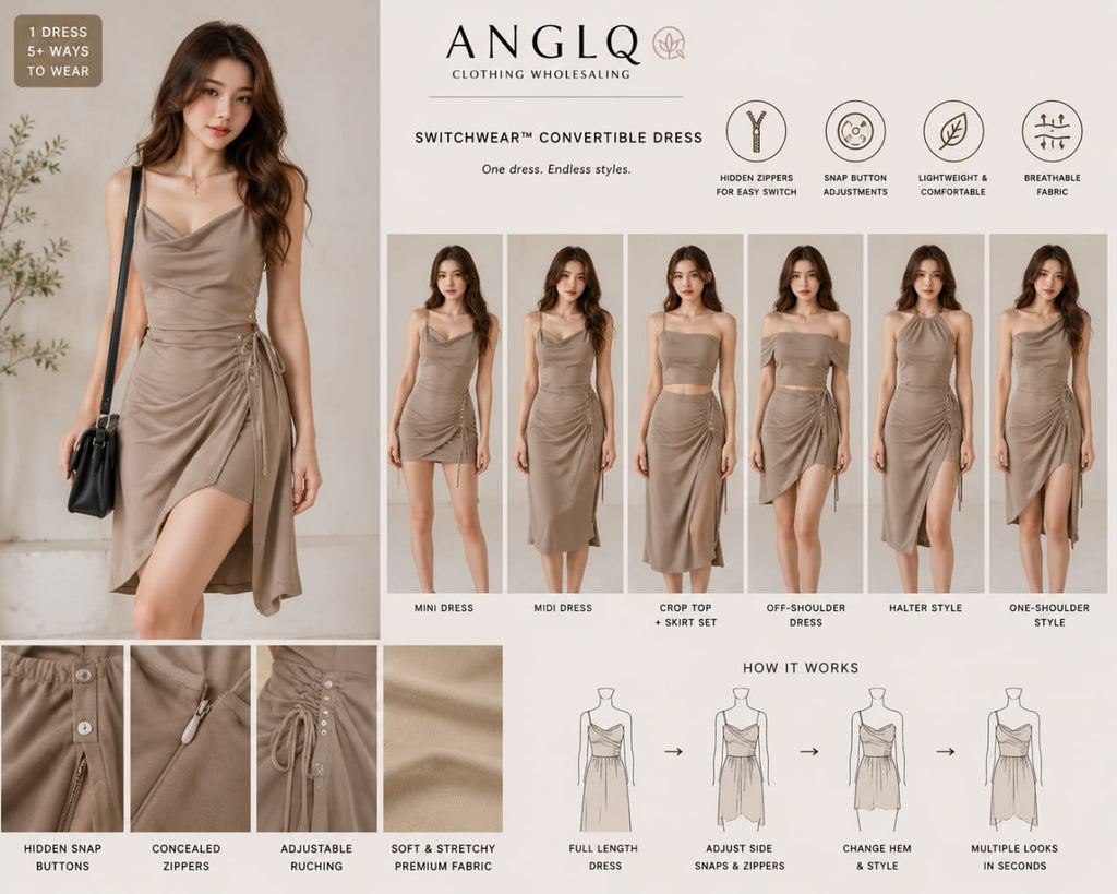 SwitchWear™ Convertible Dress